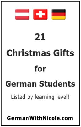 21 Christmas Gifts for German Students