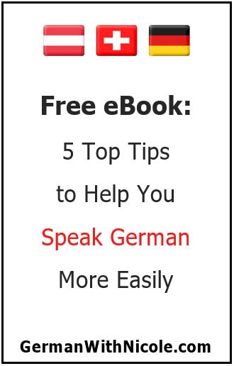 Free eBook 5 Top Tips to Help You Speak German More Easily