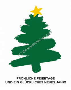 Die Weihnachtskarten und Neujahrskarten sind da!
